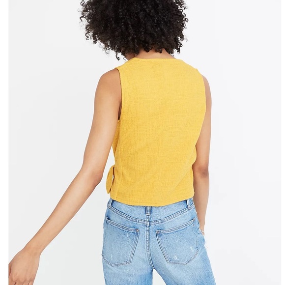 Madewell Wrap-Tie Tank Top Size M - Picture 2 of 6